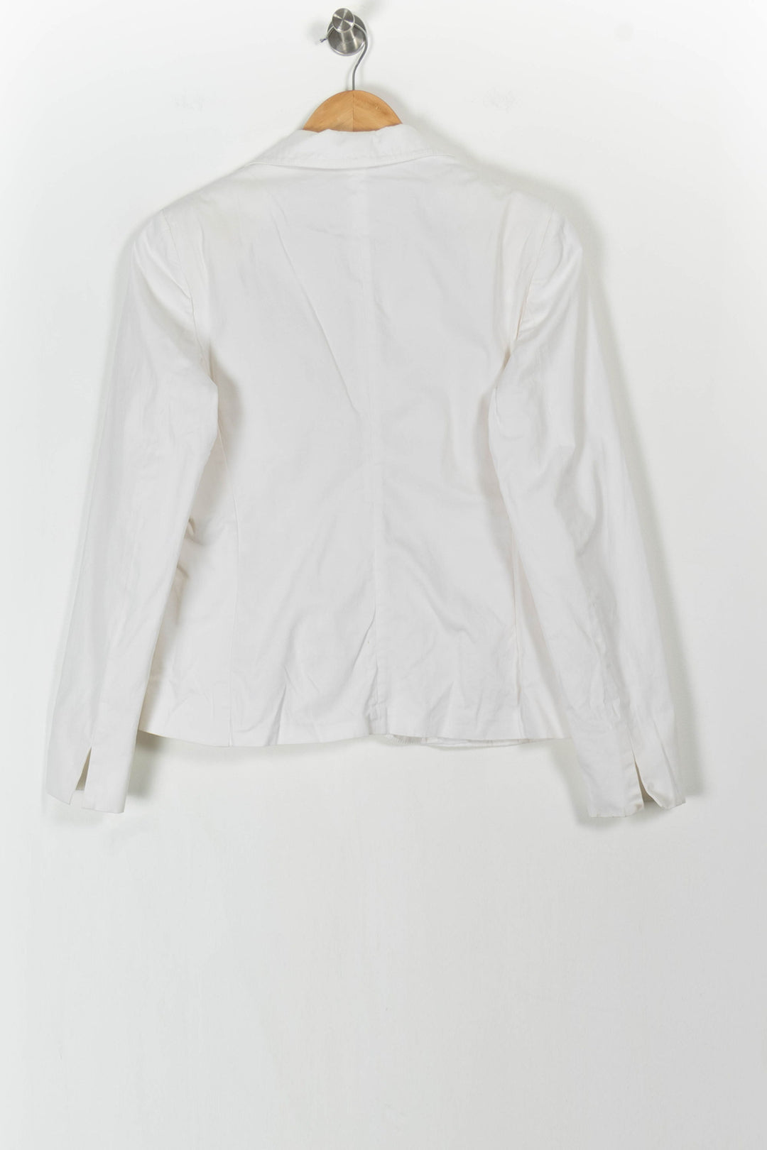 Blazer Blanc - Taille XL/42 de la marque Max Mara | PARAD72416 - Vendu par Paradigme - Image 4