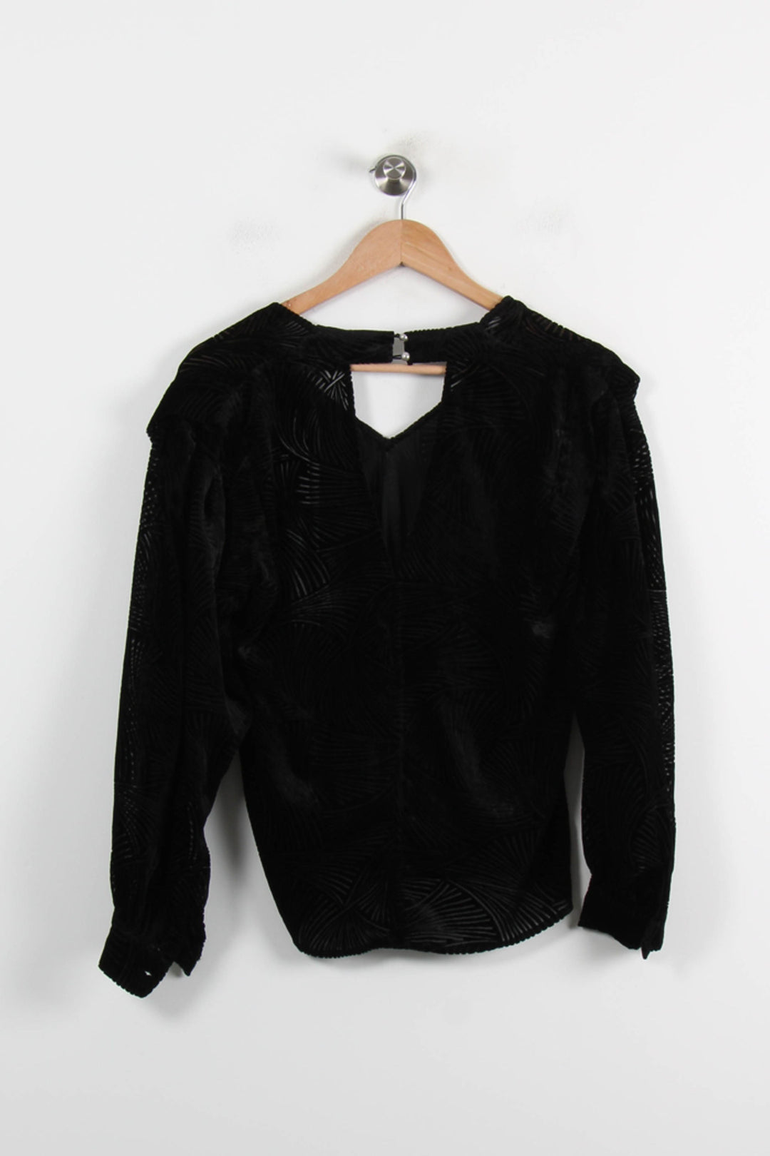 Blouse Noire - Taille S/36 de la marque IKKS | PARAD72418 - Vendu par Paradigme - Image 4