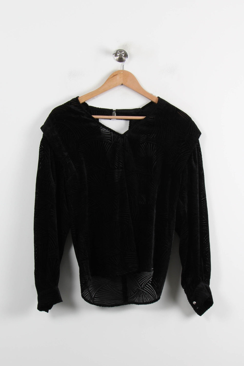 Blouse Noire - Taille S/36 de la marque IKKS | PARAD72418 - Vendu par Paradigme - Image 2