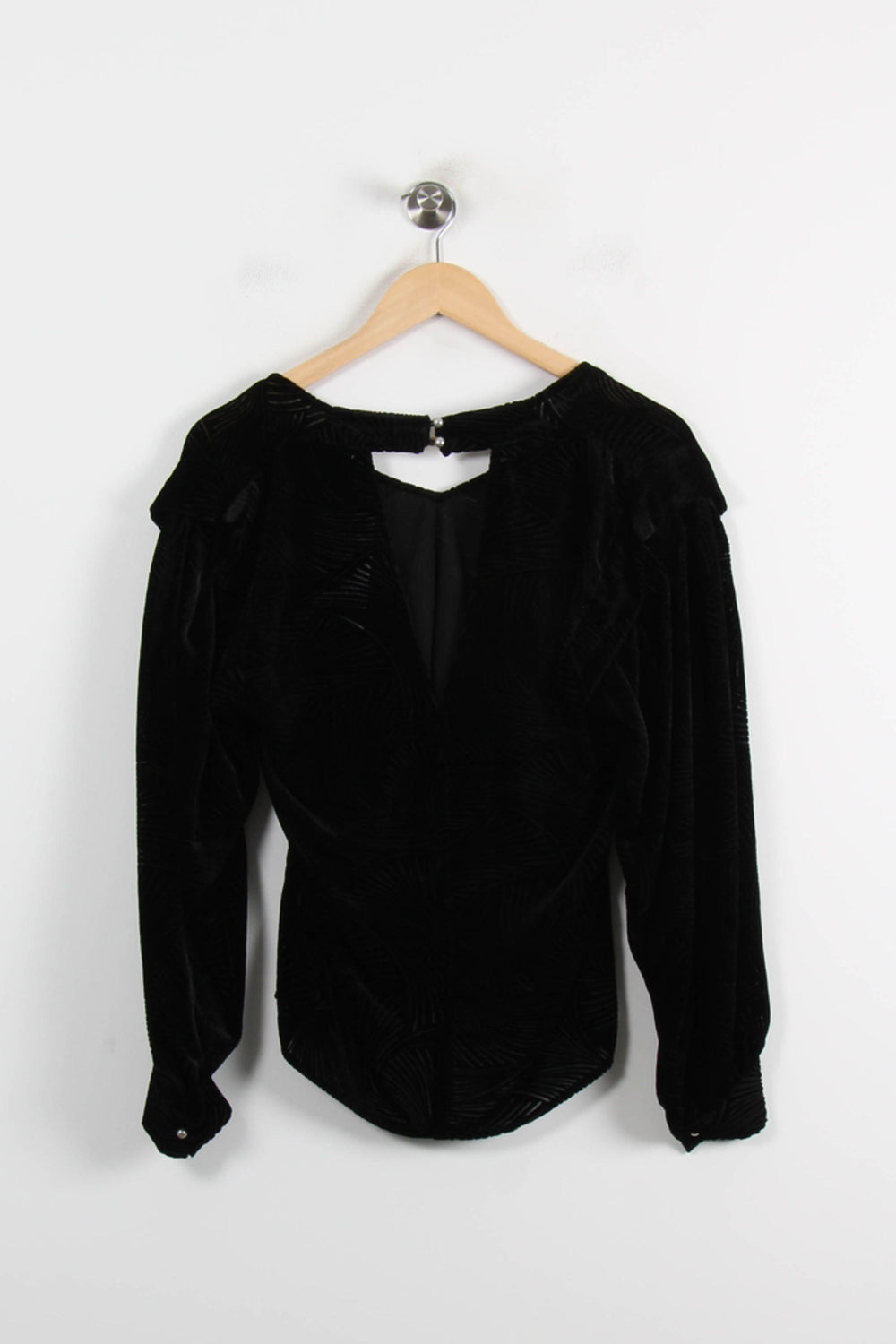 Blouse Noire - Taille S/36 de la marque IKKS | PARAD72419 - Vendu par Paradigme - Image 2