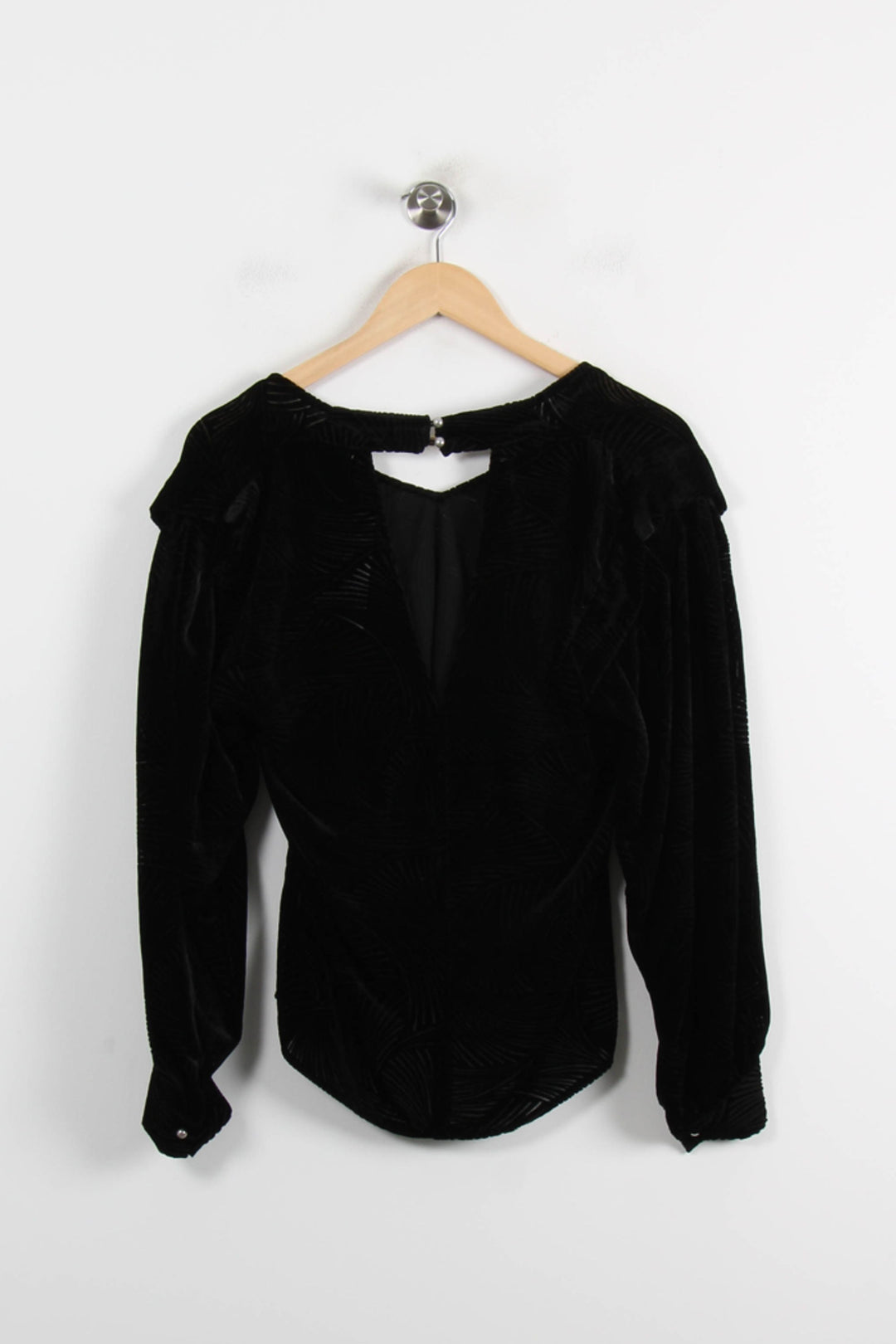 Blouse Noire - Taille S/36 de la marque IKKS | PARAD72419 - Vendu par Paradigme - Image 2