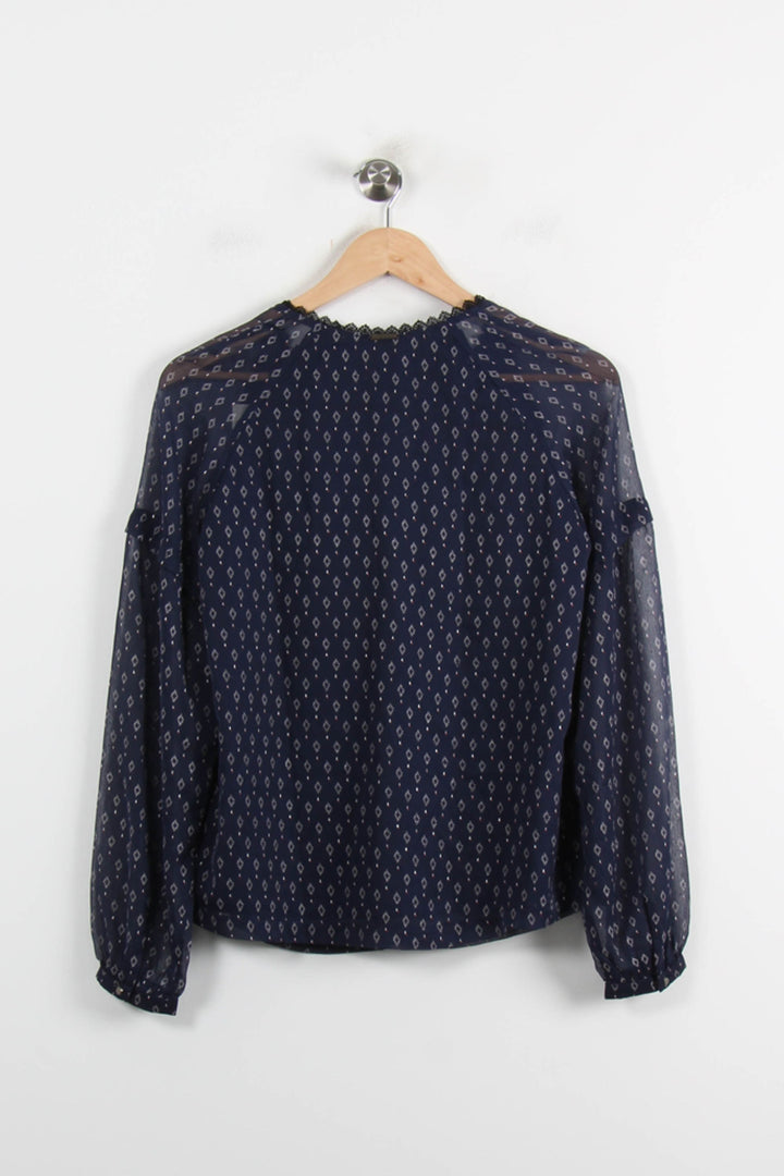 Blouse Bleue - Taille XS/34 de la marque One Step | PARAD72425 - Vendu par Paradigme - Image 4