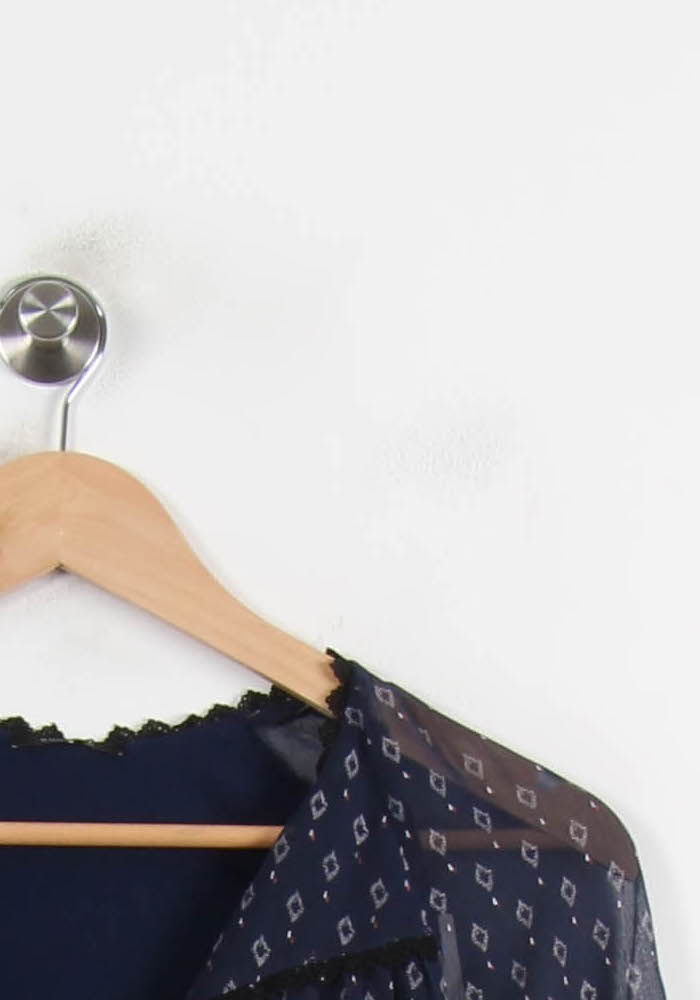 Blouse Bleue - Taille XS/34 de la marque One Step | PARAD72425 - Vendu par Paradigme - Image 3