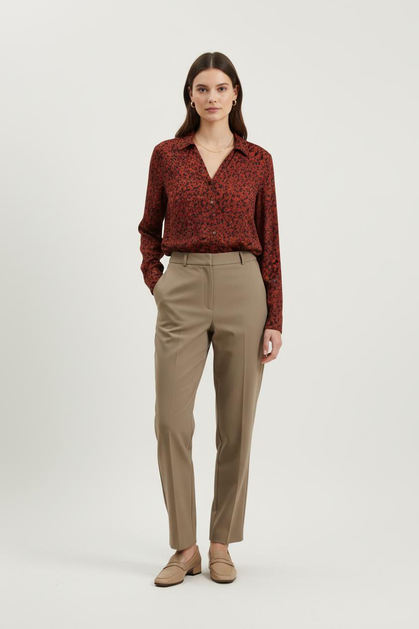 Chemise Rouge et Noire - Taille S/36 de la marque One Step | PARAD72427 - Vendu par Paradigme - Image 1