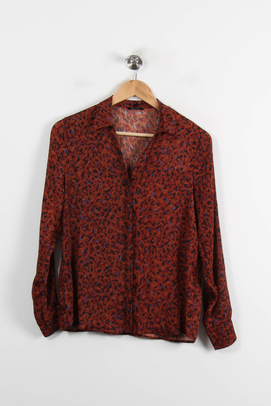 Chemise Rouge et Noire - Taille S/36 de la marque One Step | PARAD72427 - Vendu par Paradigme - Image 2