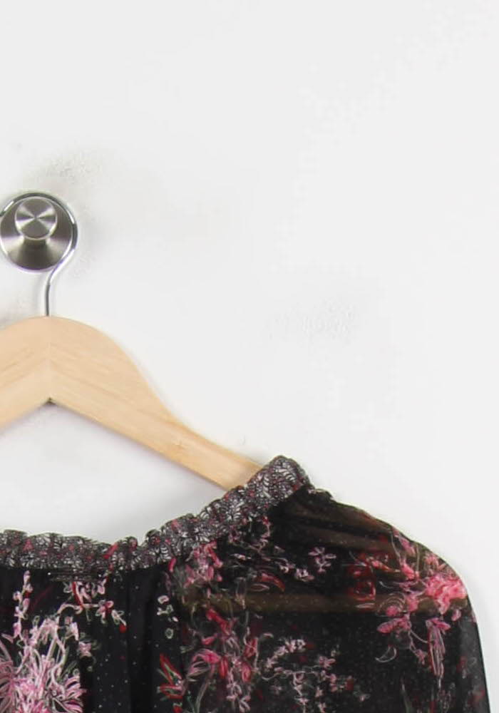 Blouse Noire et Rose - Taille XS/34 de la marque One Step | PARAD72428 - Vendu par Paradigme - Image 3