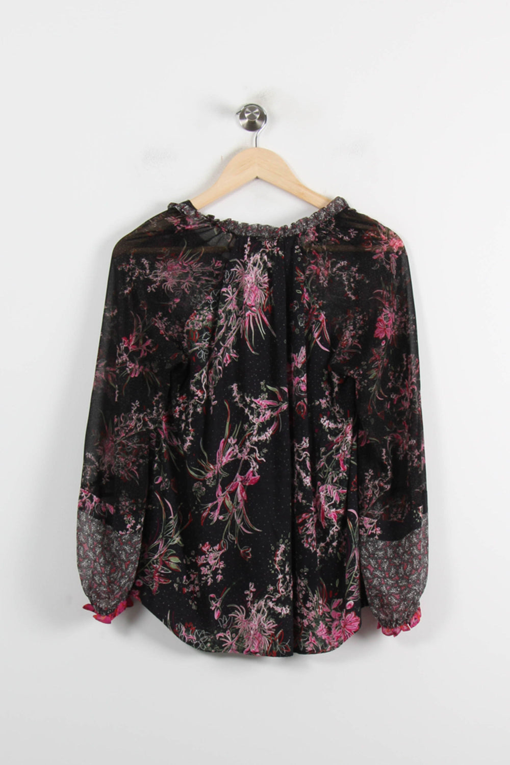 Blouse Noire et Rose - Taille XS/34 de la marque One Step | PARAD72428 - Vendu par Paradigme - Image 2