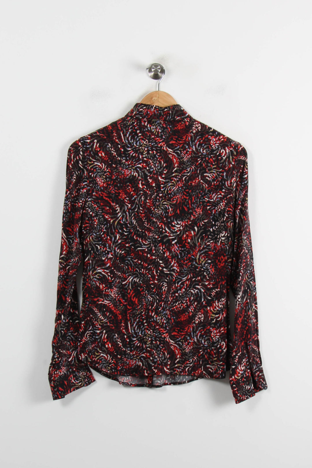 Chemise Rouge et Noire - Taille S/36 de la marque One Step | PARAD72440 - Vendu par Paradigme - Image 4