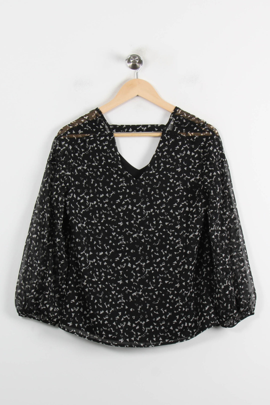 Blouse Noire et Blanche - Taille XS/34 de la marque One Step | PARAD72444 - Vendu par Paradigme - Image 4