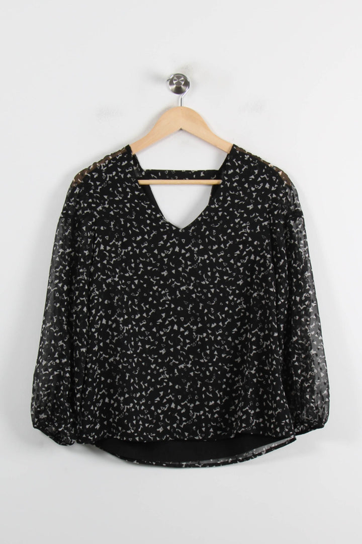 Blouse Noire et Blanche - Taille XS/34 de la marque One Step | PARAD72444 - Vendu par Paradigme - Image 2