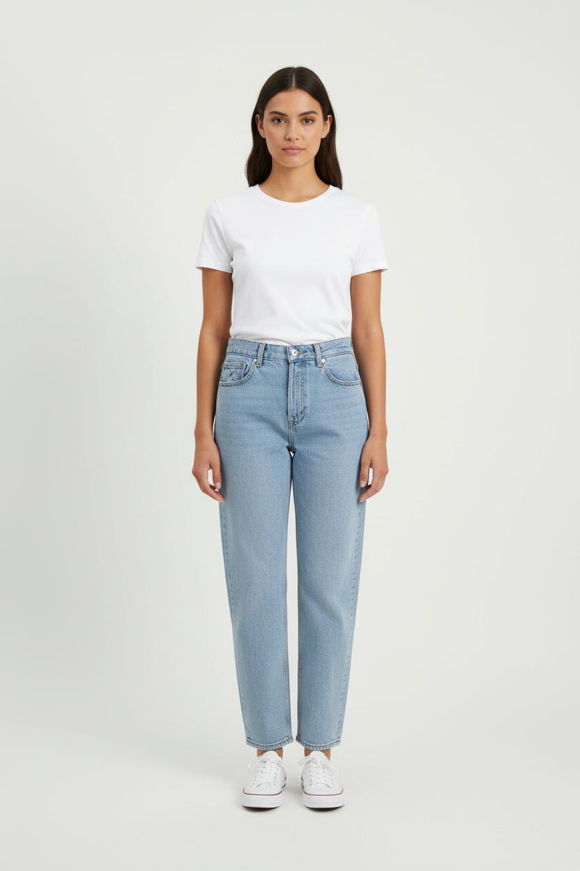 Jean Droit Bleu Clair - Taille S/36 de la marque Sandro | PARAD72447 - Vendu par Paradigme - Image 1