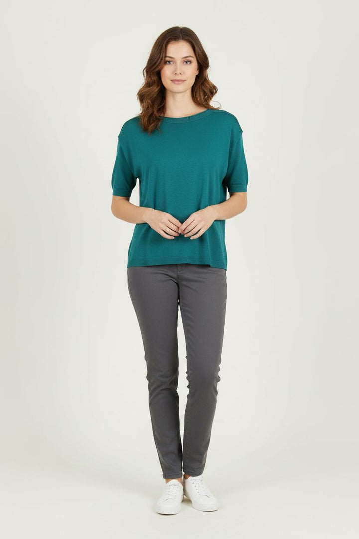 Pull Vert - Taille M/38 de la marque La Fée Maraboutée | PARAD72454 - Vendu par Paradigme - Image 1