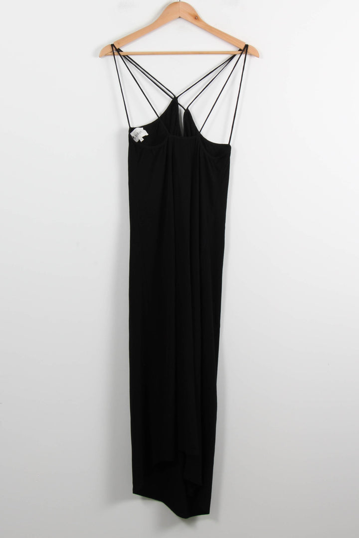 Robe Longue Noire - Taille M/38 de la marque ba&sh | PARAD72456 - Vendu par Paradigme - Image 4