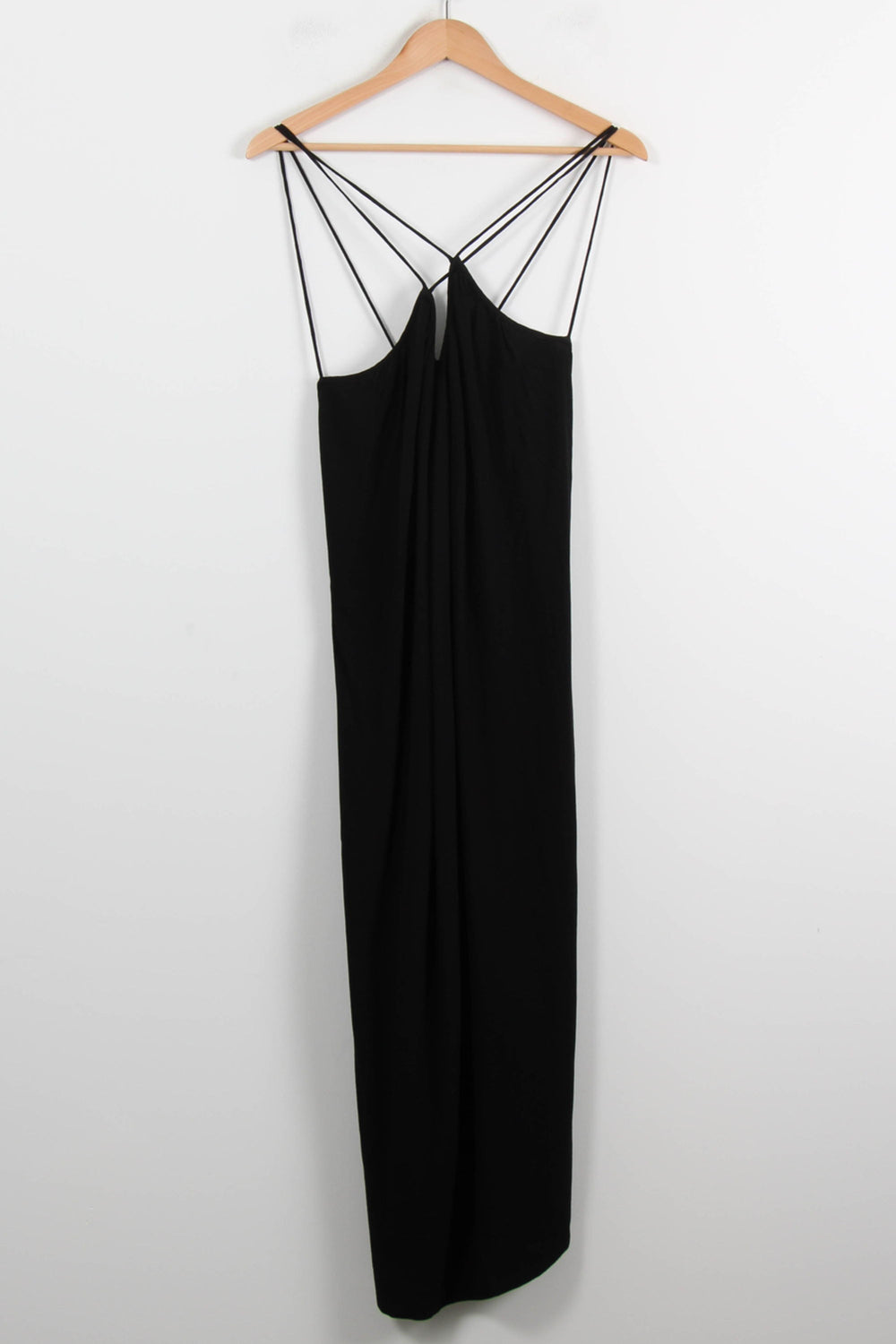 Robe Longue Noire - Taille M/38 de la marque ba&sh | PARAD72456 - Vendu par Paradigme - Image 2