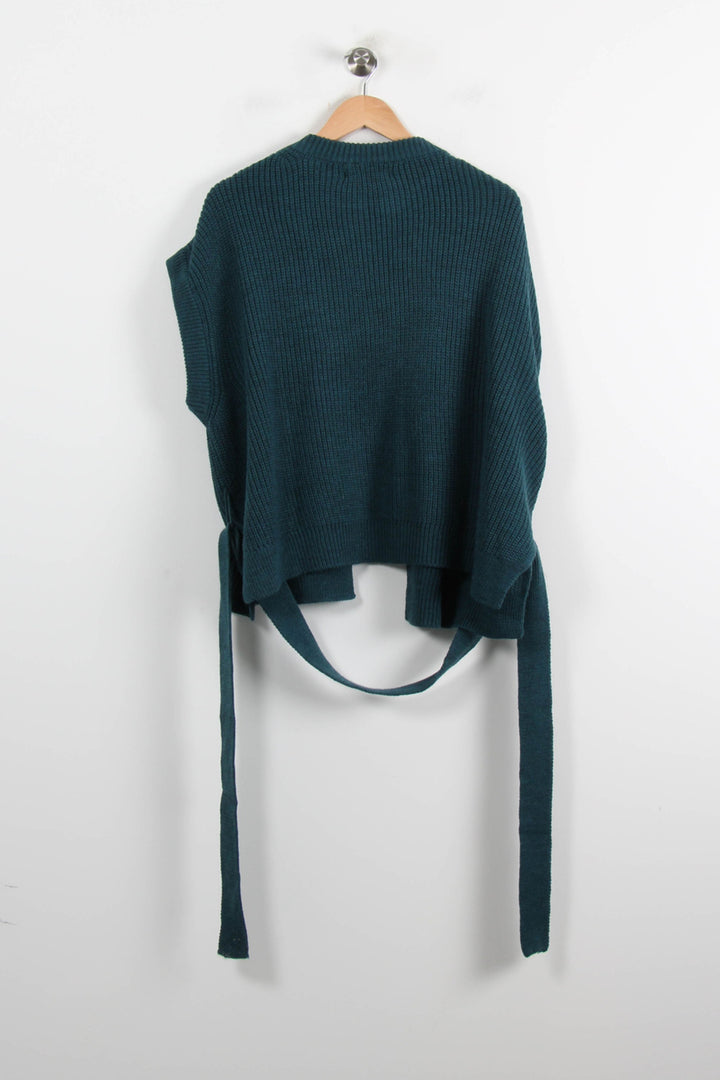 Gilet Vert - Taille M/38 de la marque La Fée Maraboutée | PARAD72475 - Vendu par Paradigme - Image 4
