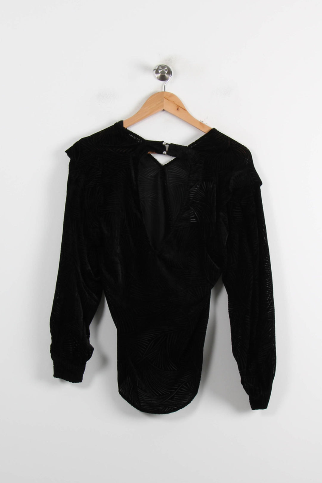 Blouse Noire - Taille S/36 de la marque IKKS | PARAD72480 - Vendu par Paradigme - Image 4
