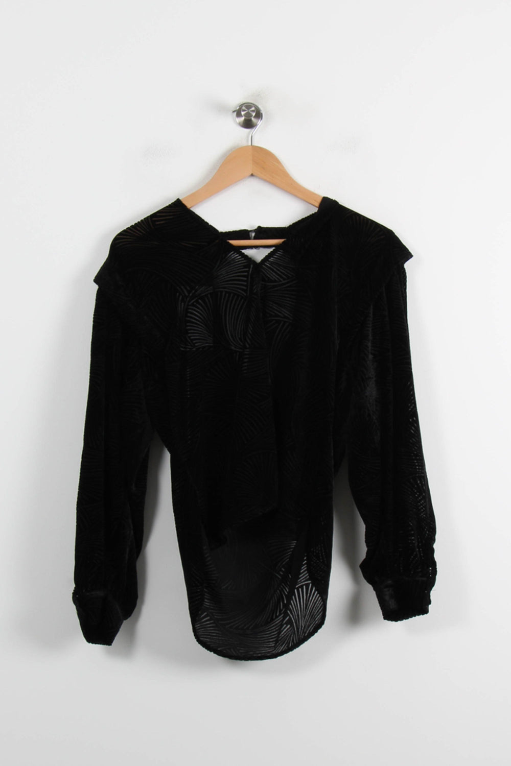 Blouse Noire - Taille S/36 de la marque IKKS | PARAD72480 - Vendu par Paradigme - Image 2