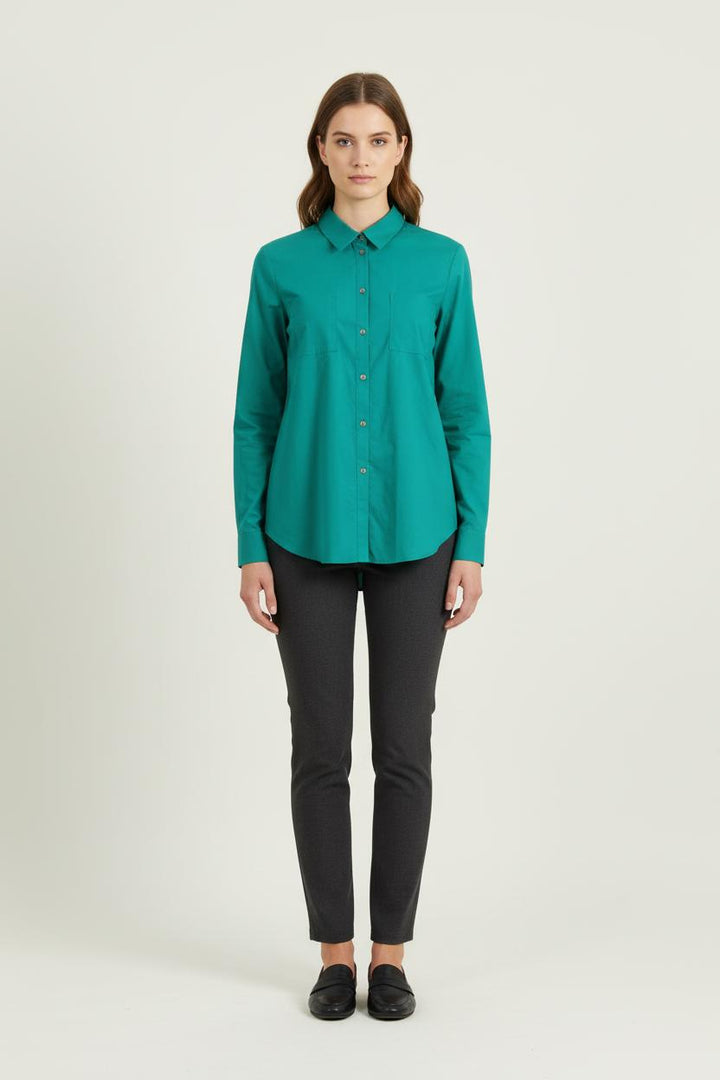 Chemise Verte - Taille XS/34 de la marque One Step | PARAD72484 - Vendu par Paradigme - Image 1