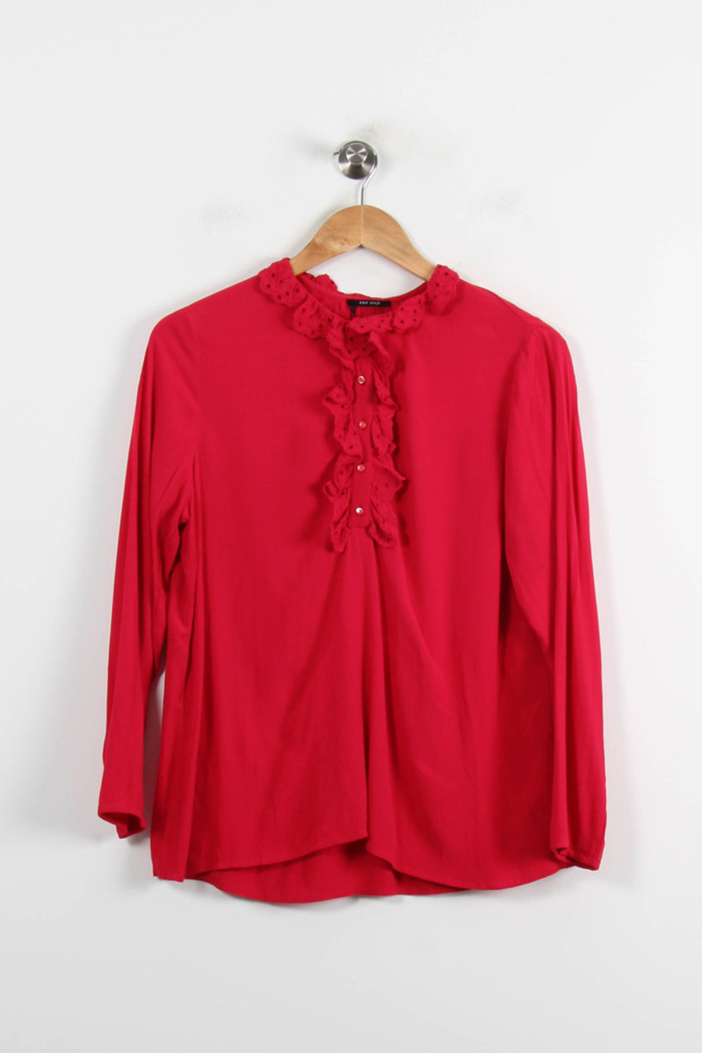 Blouse Rouge - Taille S/36 de la marque One Step | PARAD72491 - Vendu par Paradigme - Image 2