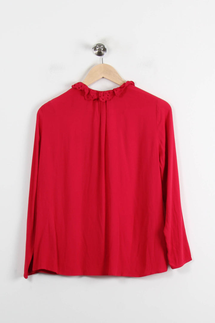 Blouse Rouge - Taille S/36 de la marque One Step | PARAD72492 - Vendu par Paradigme - Image 4