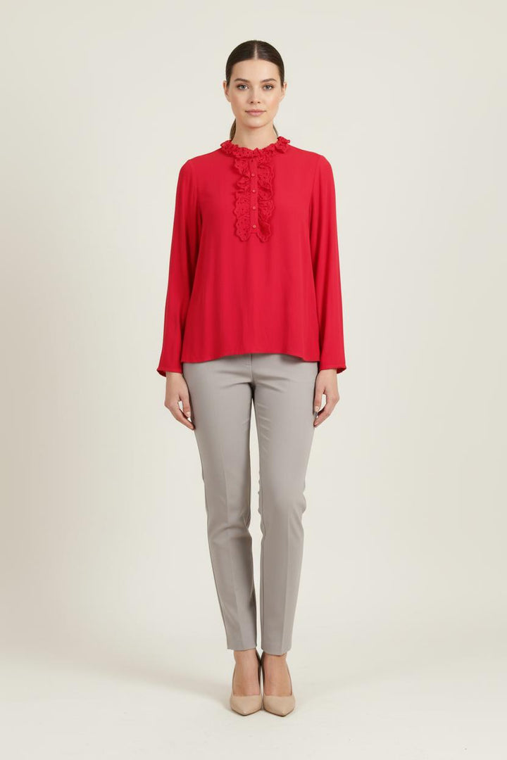 Blouse Rouge - Taille S/36 de la marque One Step | PARAD72492 - Vendu par Paradigme - Image 1