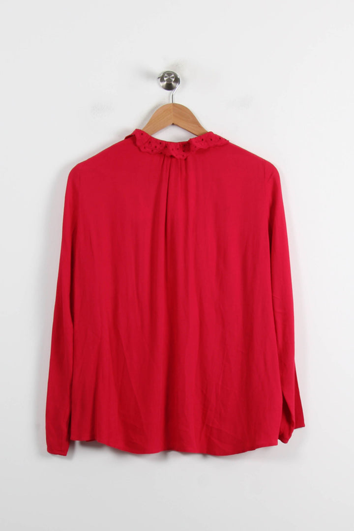 Blouse Rouge - Taille S/36 de la marque One Step | PARAD72495 - Vendu par Paradigme - Image 4