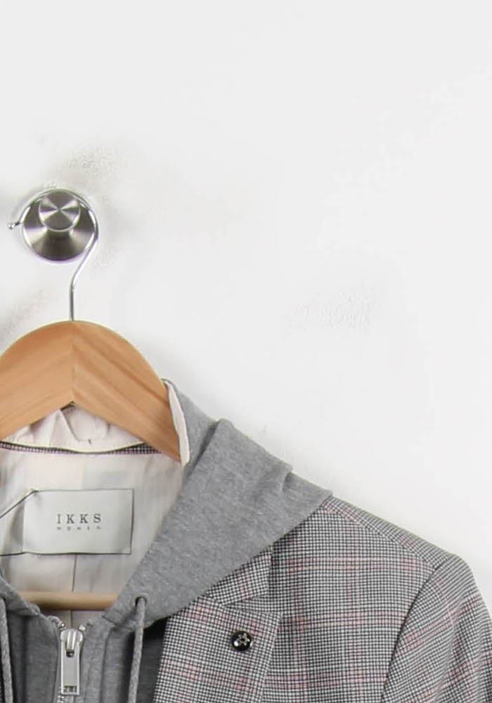 Blazer Gris - Taille XL/42 de la marque IKKS | PARAD72496 - Vendu par Paradigme - Image 3