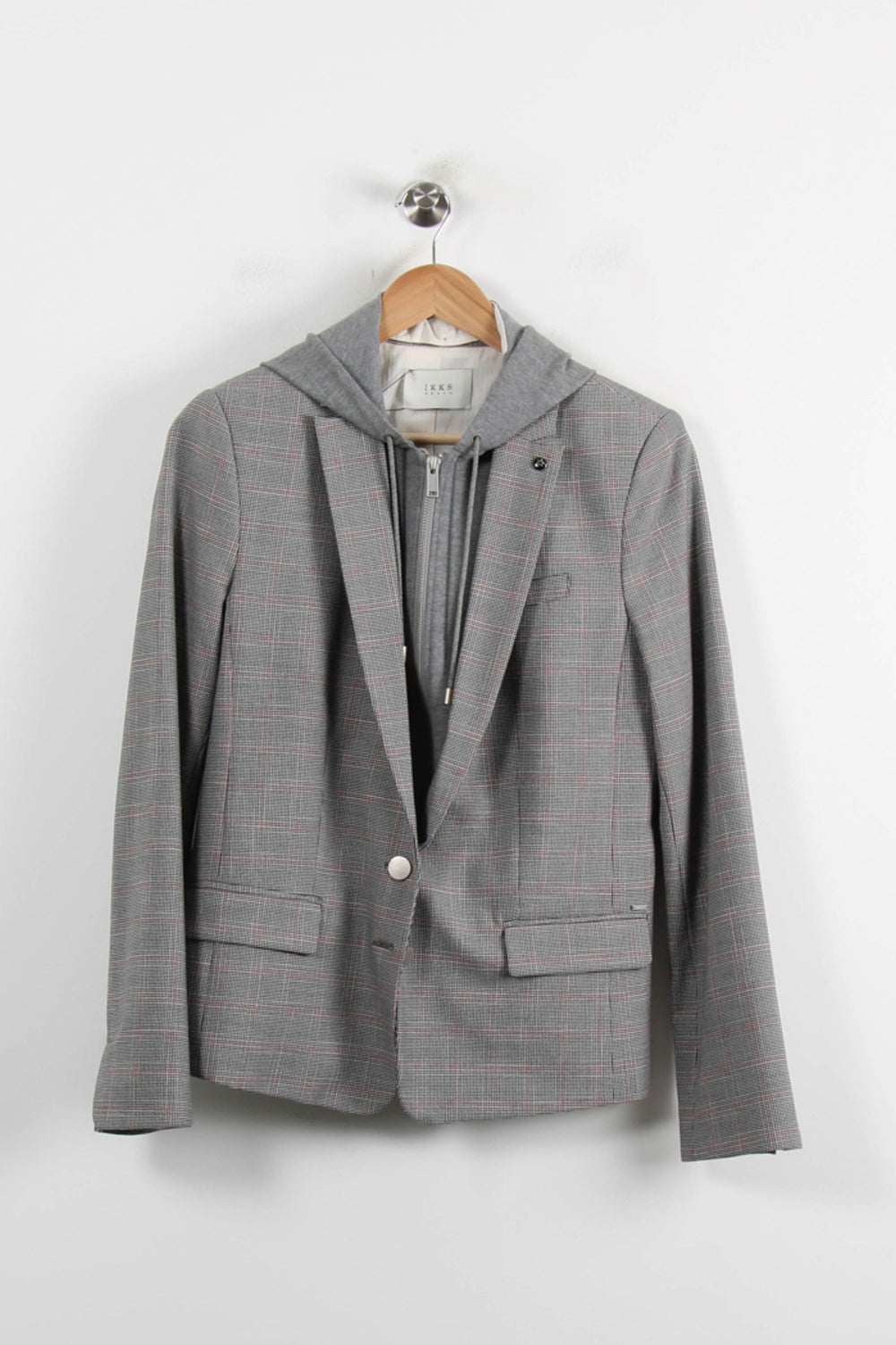 Blazer Gris - Taille XL/42 de la marque IKKS | PARAD72496 - Vendu par Paradigme - Image 2