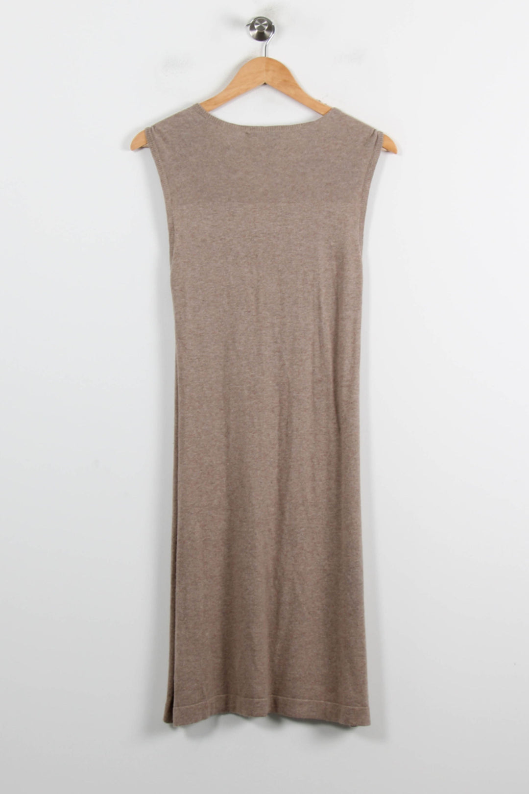 Robe Sans Manches Beige - Taille L/40 de la marque Gerard Darel | PARAD72502 - Vendu par Paradigme - Image 4