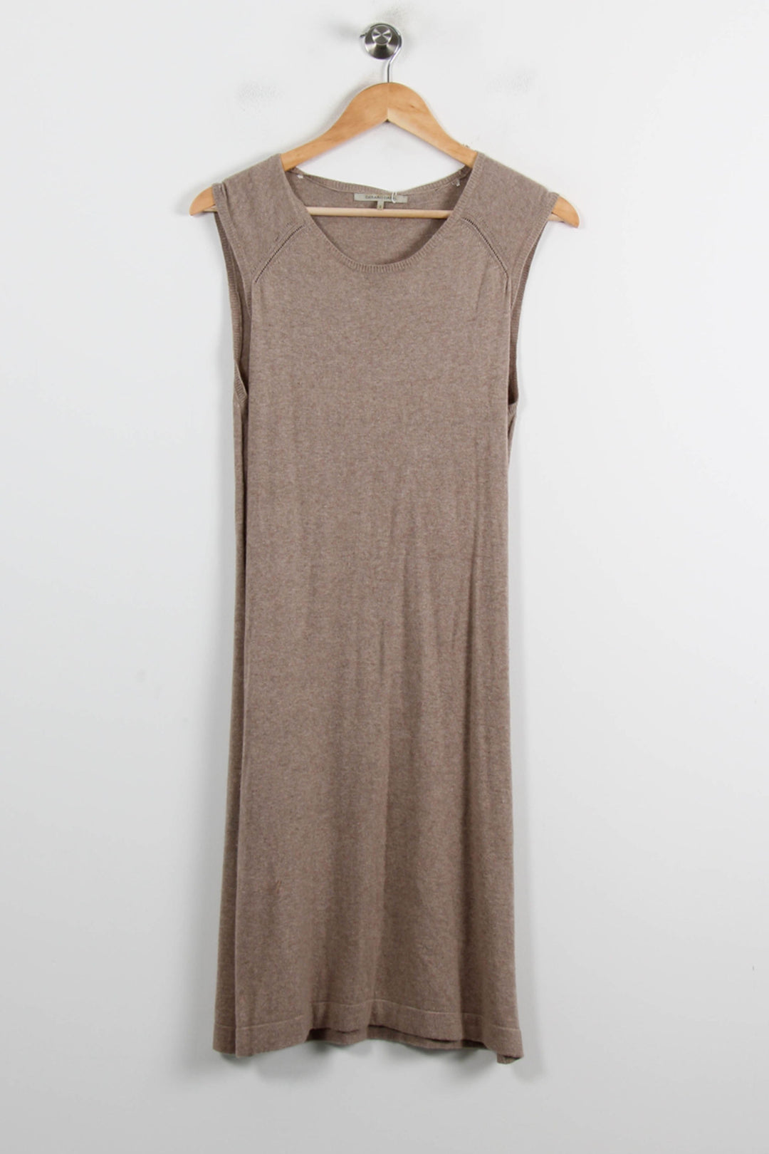 Robe Sans Manches Beige - Taille L/40 de la marque Gerard Darel | PARAD72502 - Vendu par Paradigme - Image 2