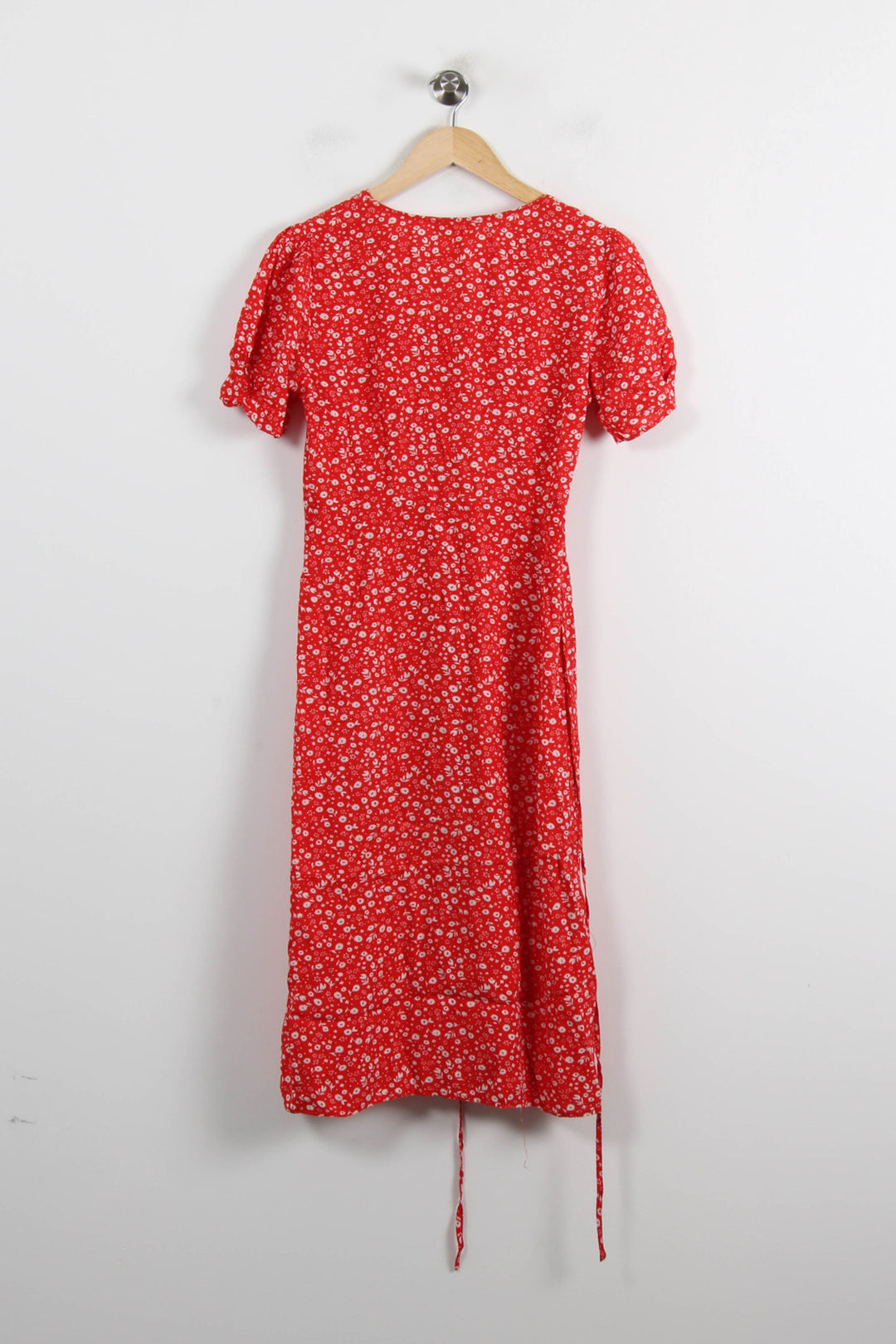 Robe Midi Rouge et Blanche - Taille S/36 de la marque Grace & Mila | PARAD72504 - Vendu par Paradigme - Image 4