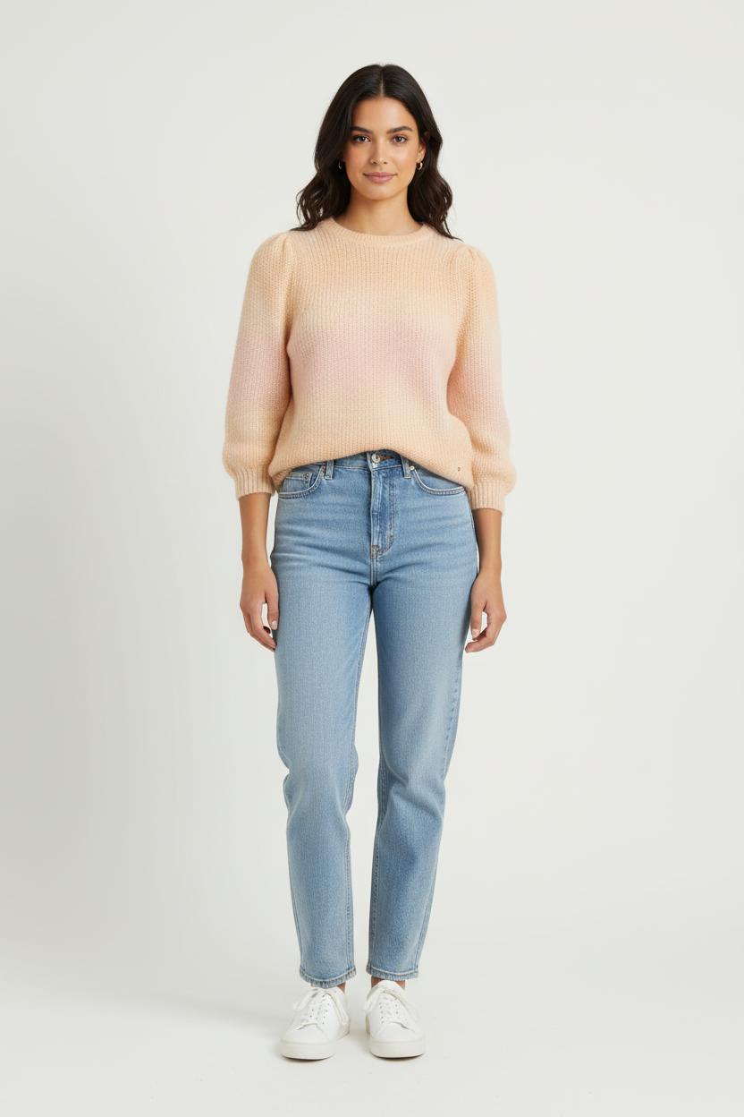 Pull Rose - Taille XS/34 de la marque Des petits hauts | PARAD72506 - Vendu par Paradigme - Image 1