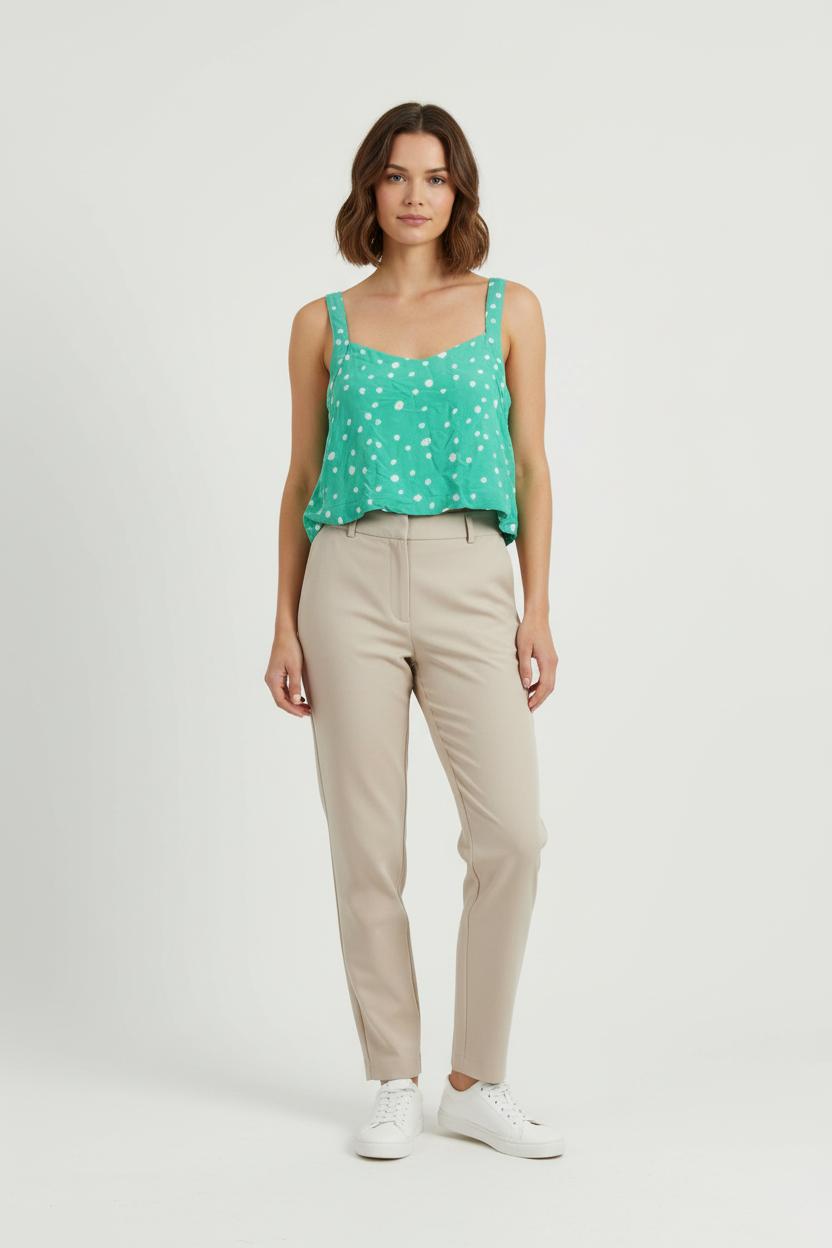 Débardeur Vert et Blanc - Taille M/38 de la marque Grace & Mila | PARAD72507 - Vendu par Paradigme - Image 1