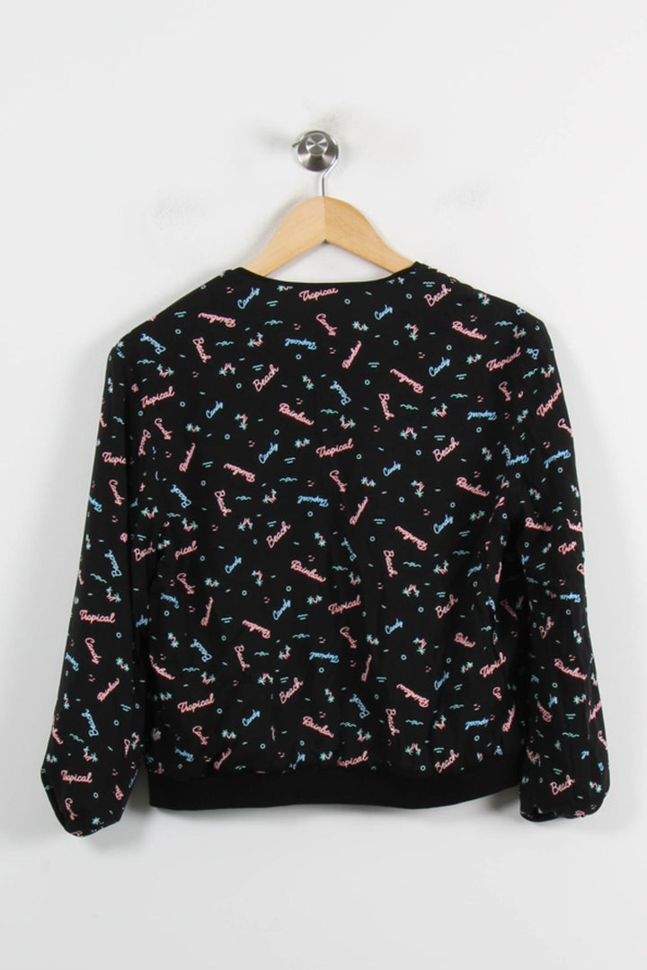 Blouson Noir et Rose - Taille S/36 de la marque IKKS | PARAD72514 - Vendu par Paradigme - Image 4