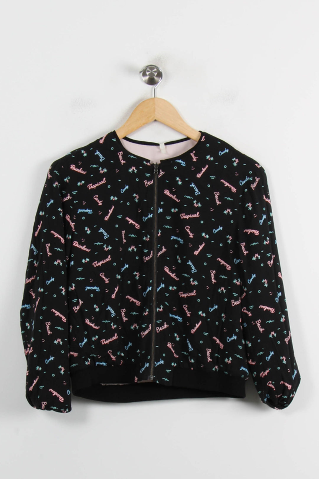 Blouson Noir et Rose - Taille S/36 de la marque IKKS | PARAD72514 - Vendu par Paradigme - Image 2