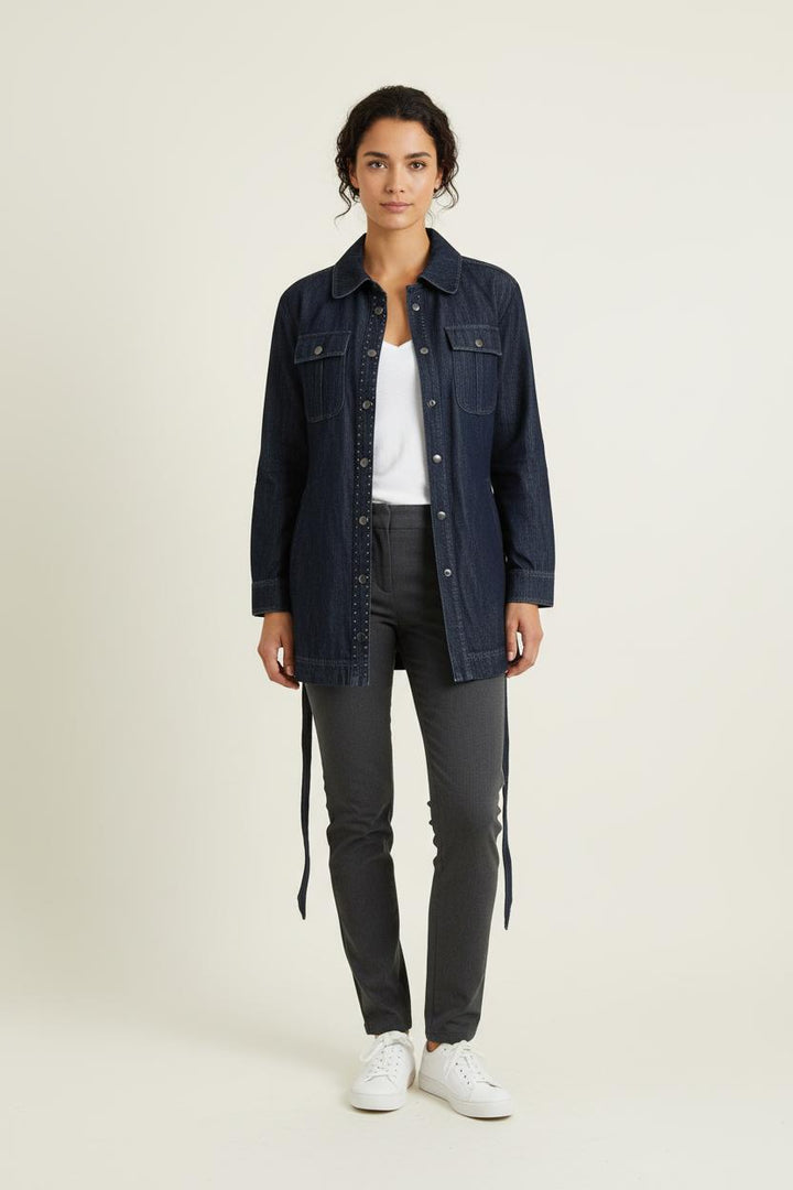 Trench Bleu - Taille XS/34 de la marque I.Code | PARAD72516 - Vendu par Paradigme - Image 1