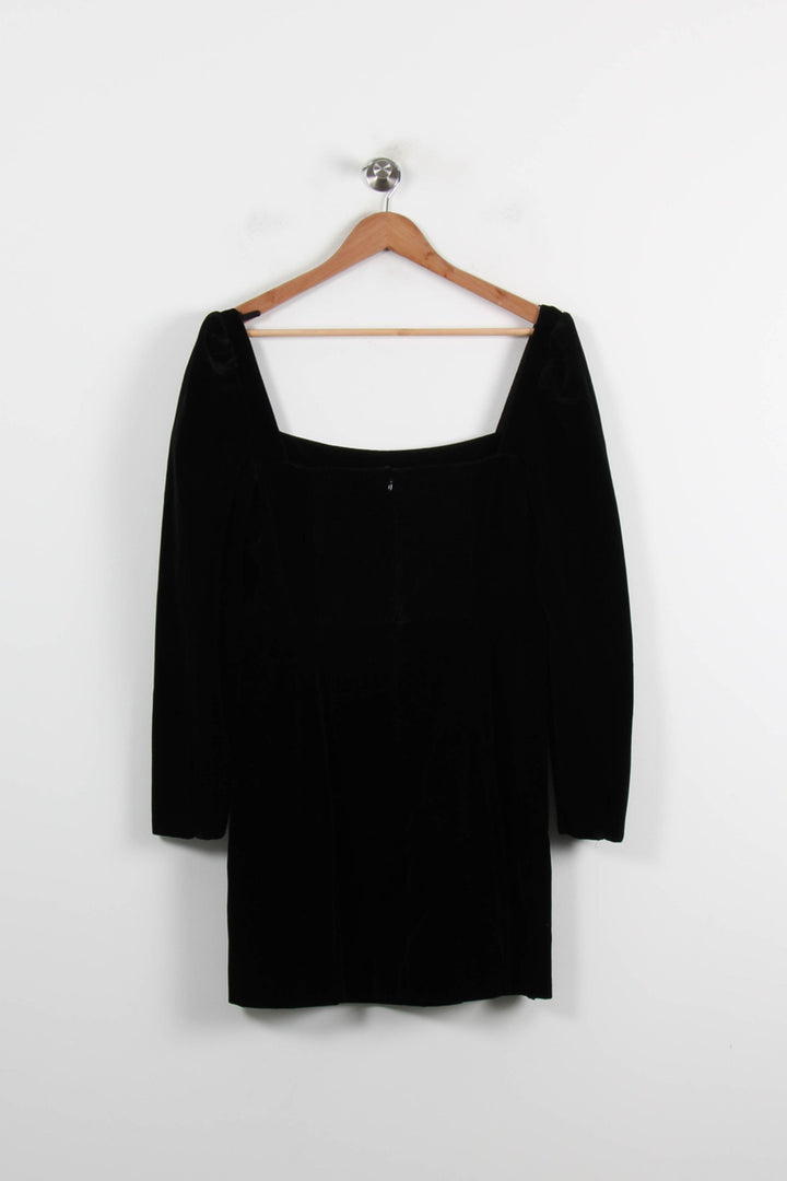 Robe Courte Noire - Taille L/40 de la marque Sézane | PARAD72520 - Vendu par Paradigme - Image 4