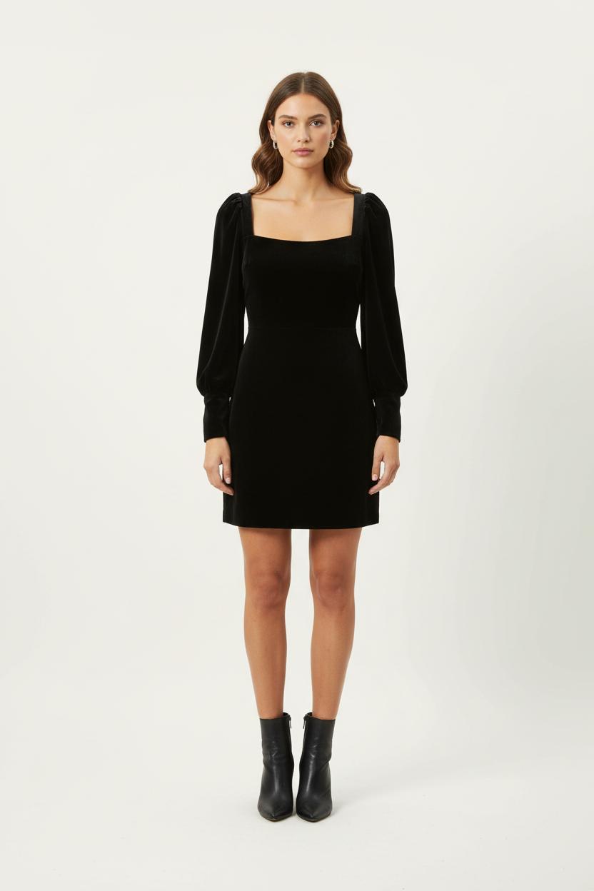 Robe Courte Noire - Taille L/40 de la marque Sézane | PARAD72520 - Vendu par Paradigme - Image 1