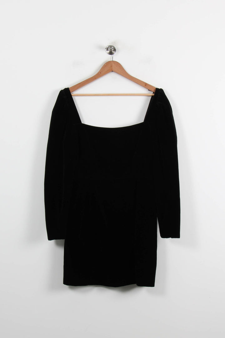 Robe Courte Noire - Taille L/40 de la marque Sézane | PARAD72520 - Vendu par Paradigme - Image 2