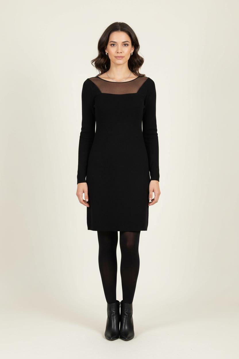 Robe Noire - Taille L/40 de la marque Sézane | PARAD72524 - Vendu par Paradigme - Image 1