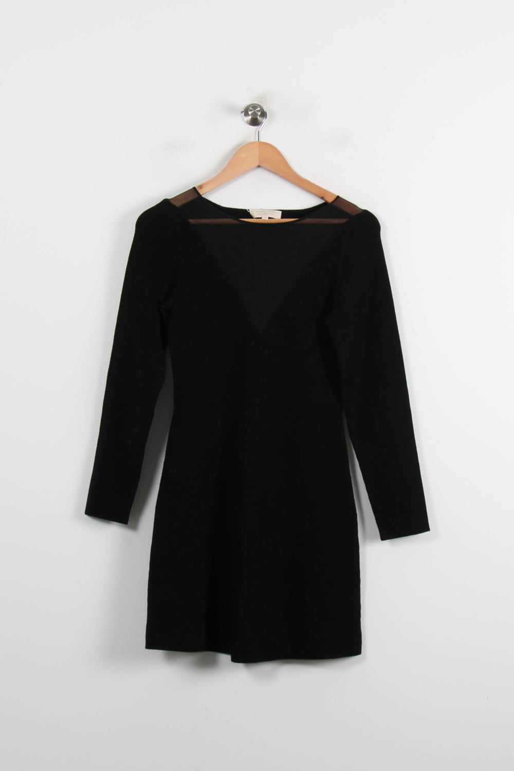 Robe Noire - Taille L/40 de la marque Sézane | PARAD72524 - Vendu par Paradigme - Image 2