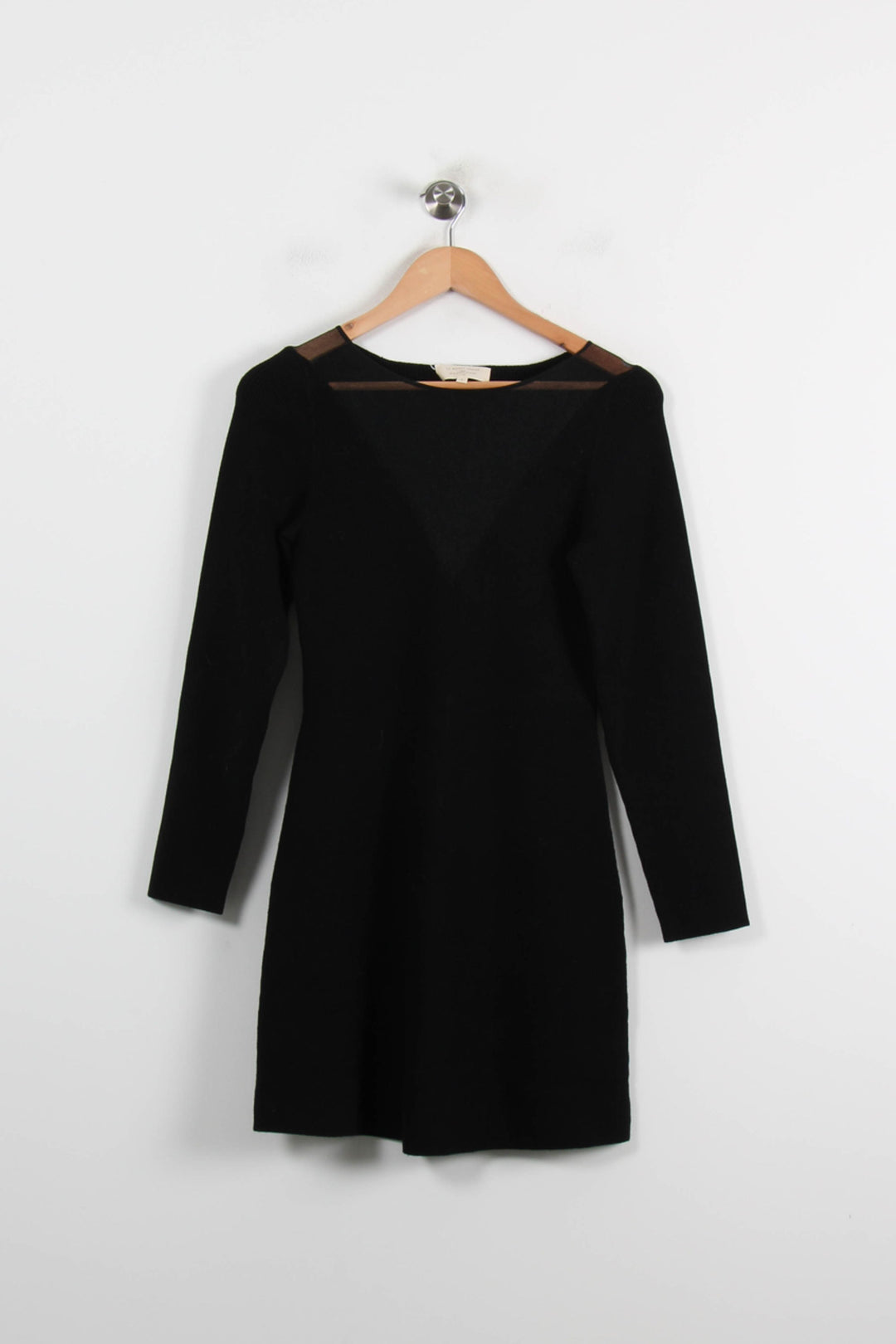 Robe Noire - Taille L/40 de la marque Sézane | PARAD72524 - Vendu par Paradigme - Image 2