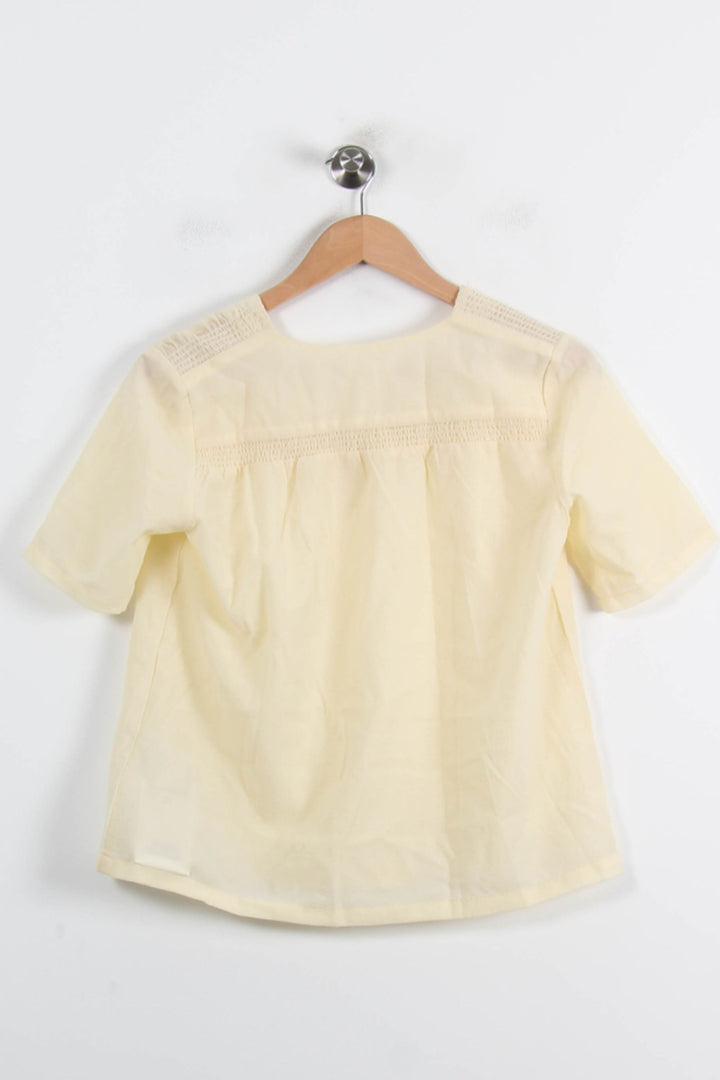 Blouse Jaune - Taille S/36 de la marque Grace & Mila | PARAD72527 - Vendu par Paradigme - Image 4