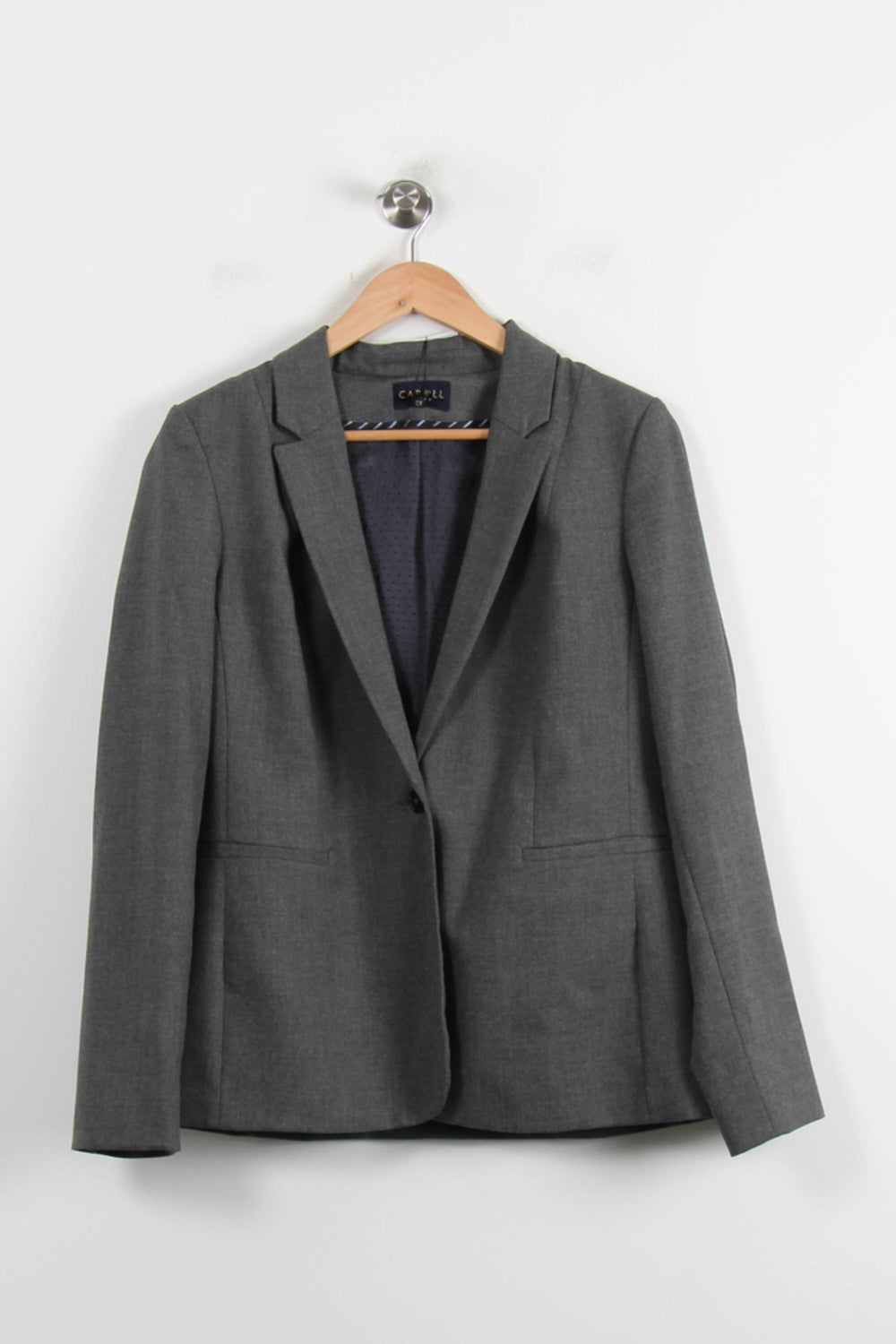 Blazer Gris - Taille XL/42 de la marque Caroll | PARAD72530 - Vendu par Paradigme - Image 2