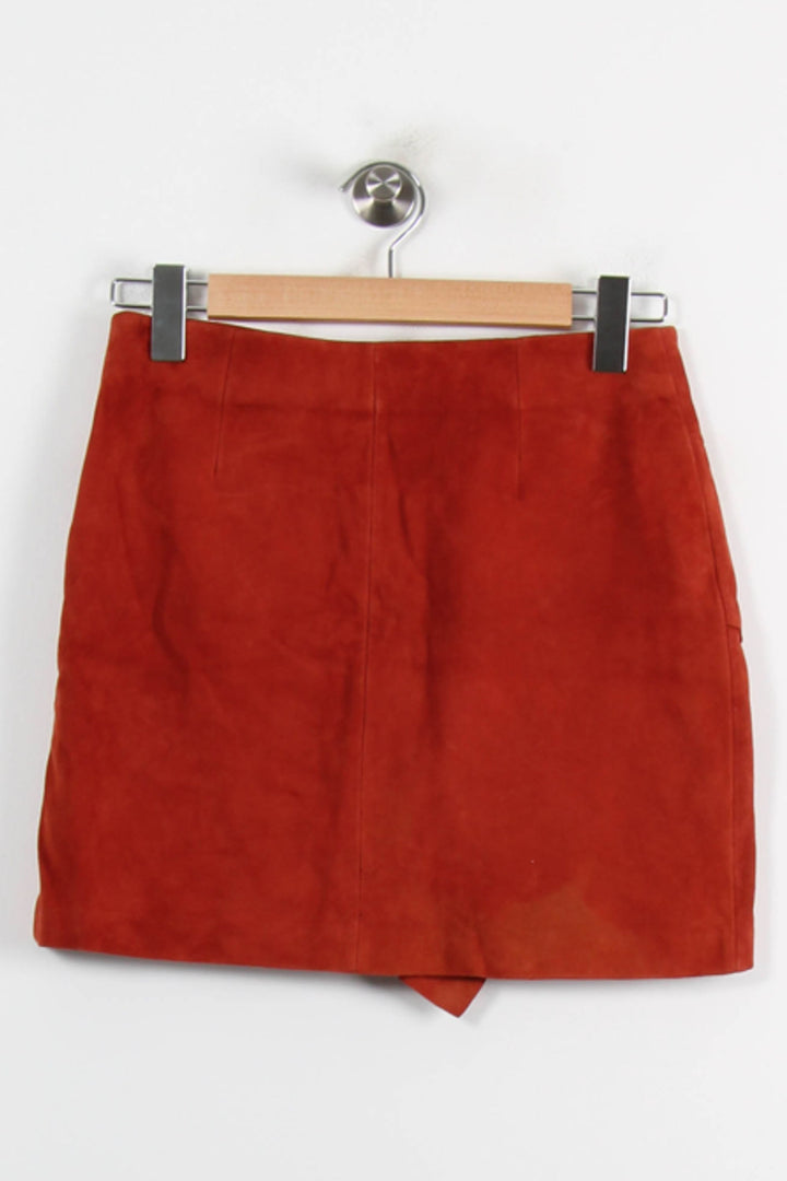 Jupe Courte Orange - Taille S/36 de la marque ba&sh | PARAD72531 - Vendu par Paradigme - Image 4