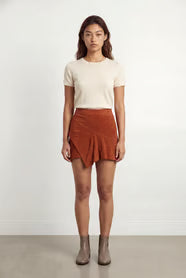 Jupe Courte Orange - Taille S/36