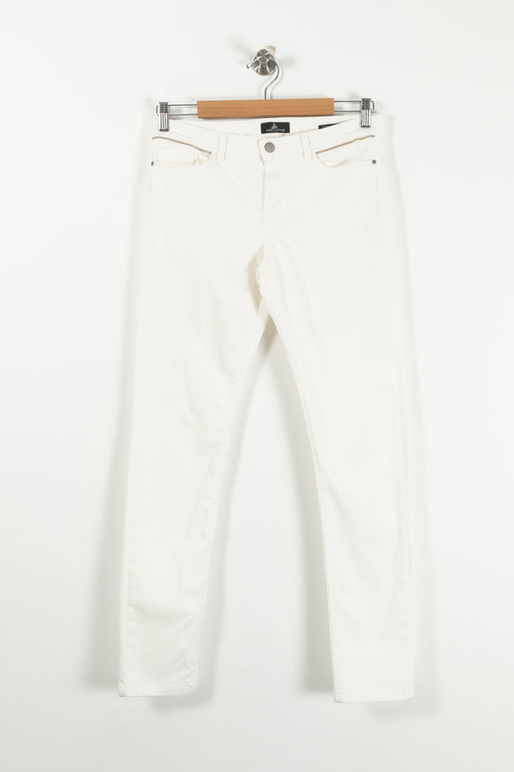 Jean Blanc - Taille M/38 de la marque One Step | PARAD72536 - Vendu par Paradigme - Image 2