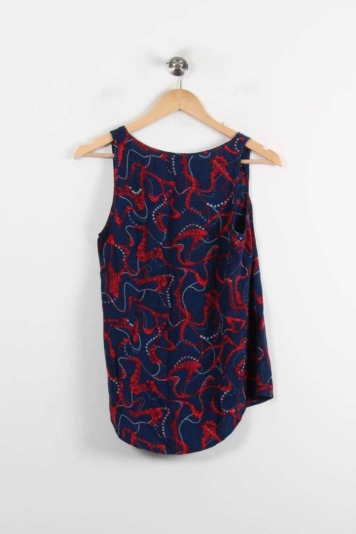 Débardeur Bleu et Rouge - Taille S/36 de la marque Bérénice | PARAD72537 - Vendu par Paradigme - Image 4