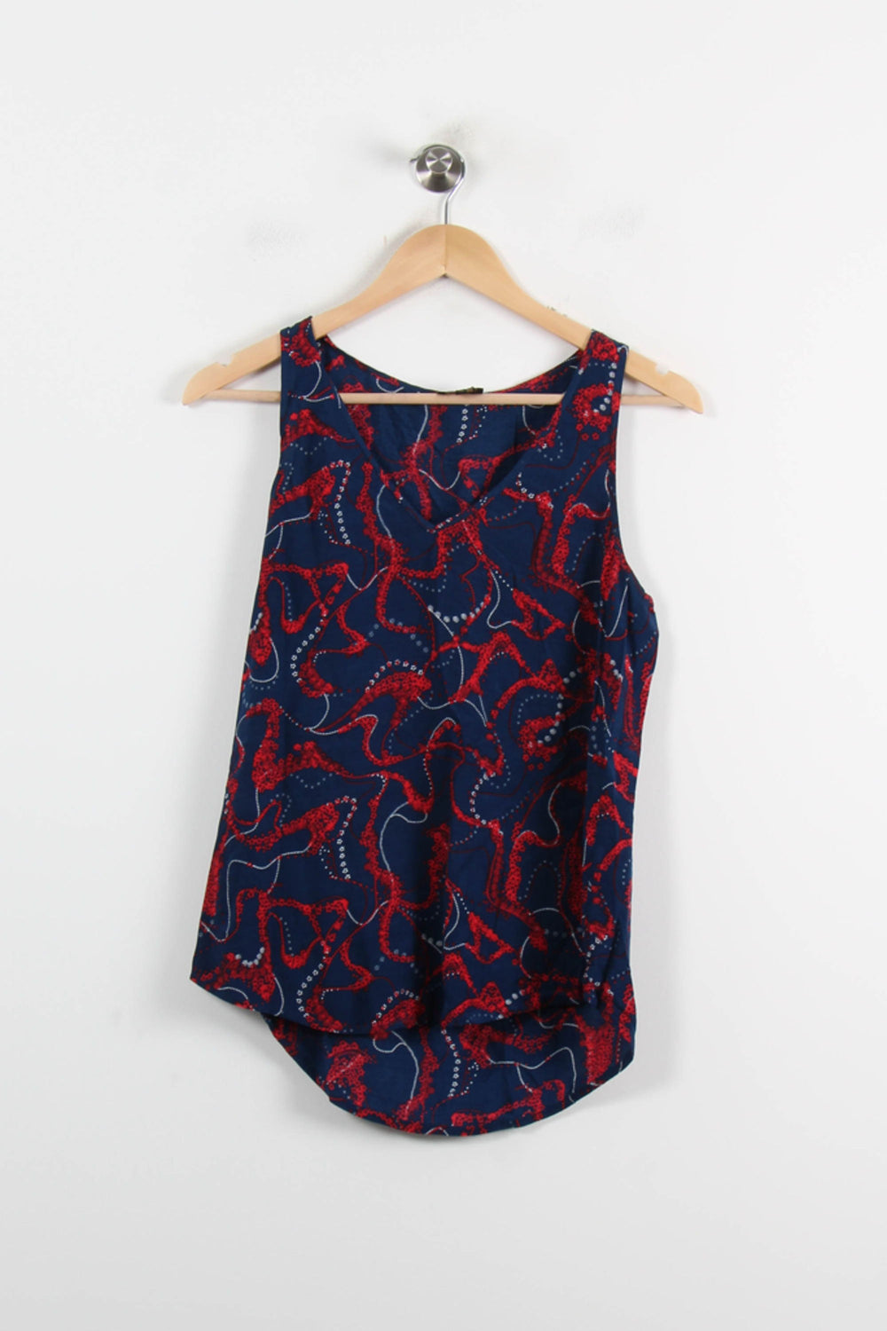 Débardeur Bleu et Rouge - Taille S/36 de la marque Bérénice | PARAD72537 - Vendu par Paradigme - Image 2