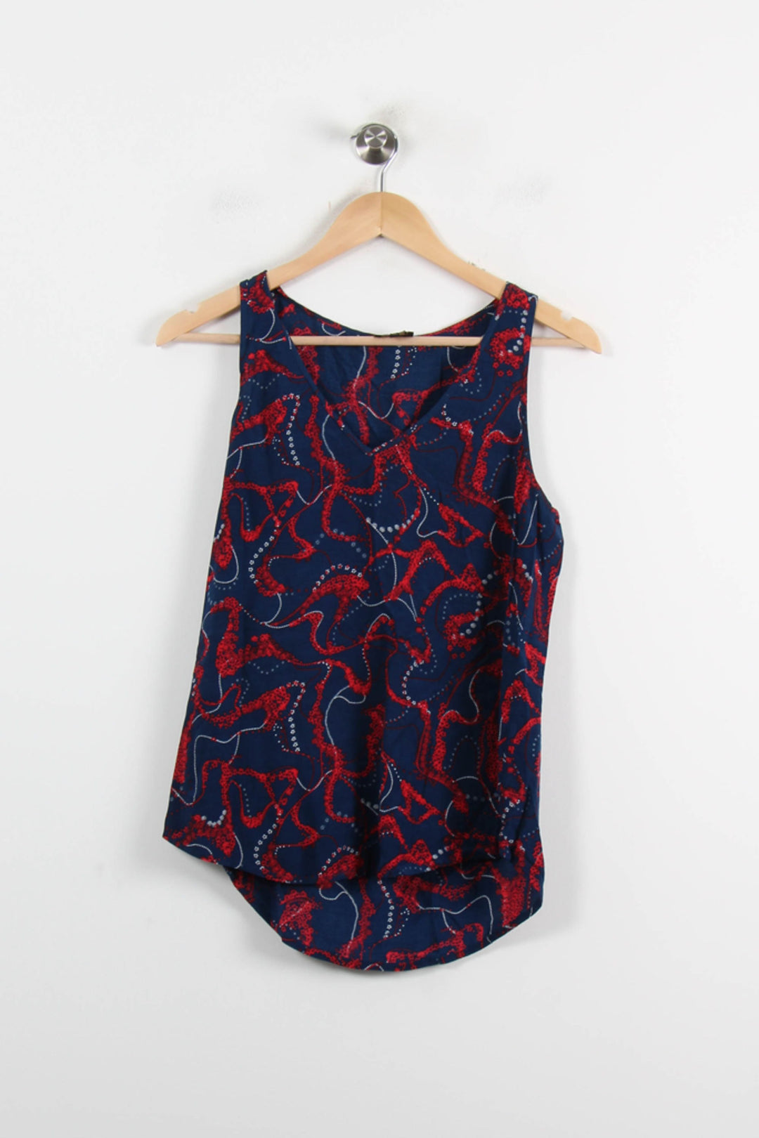 Débardeur Bleu et Rouge - Taille S/36 de la marque Bérénice | PARAD72537 - Vendu par Paradigme - Image 2
